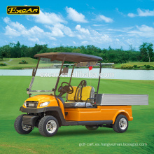 EXCAR 2 plazas carrito de golf eléctrico vehículo utilitario club club mini camión